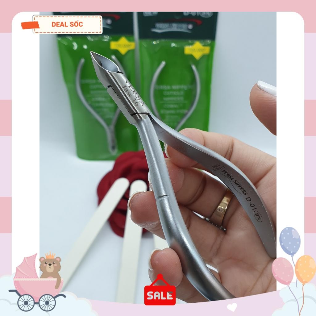 [Combo giá sỉ] kềm cắt da versa nipper inox D-01 BN