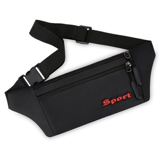 Túi đeo chéo chéo Nylon màu trơn đơn giản phù hợp cho mọi trận đấu Túi thắt lưng thời trang thông thường