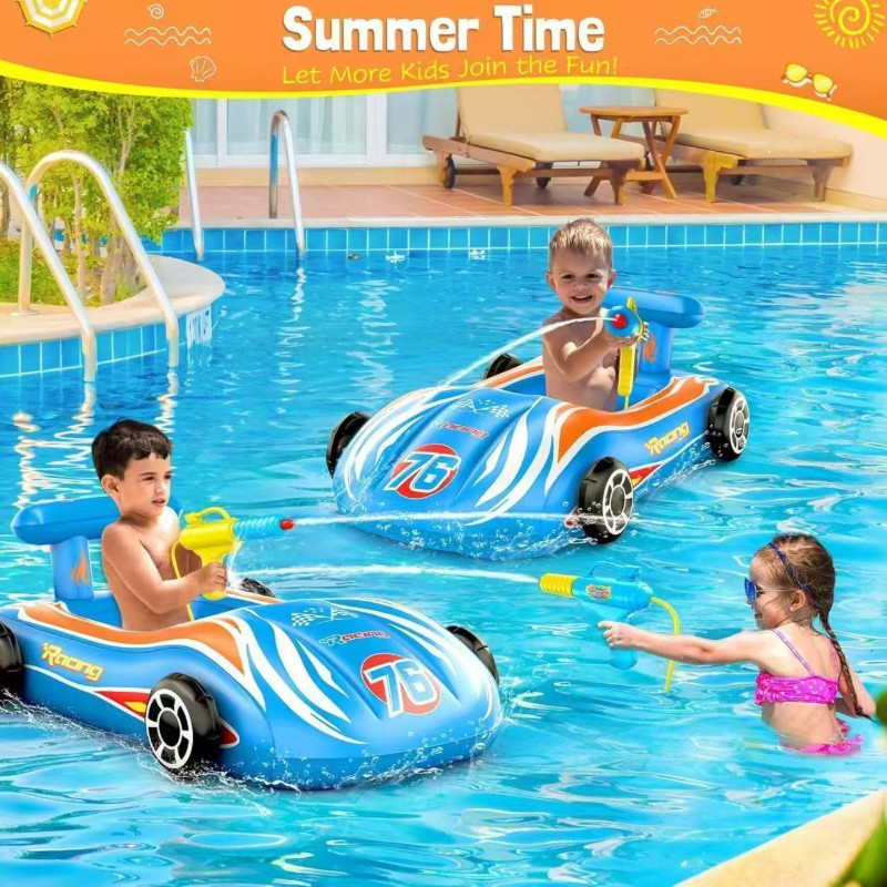 Phao ngồi ô tô bơm hơi mẫu mới swimbobo Phao bơi xe ôtô xe thể thao trẻ em đồ chơi dươi nước