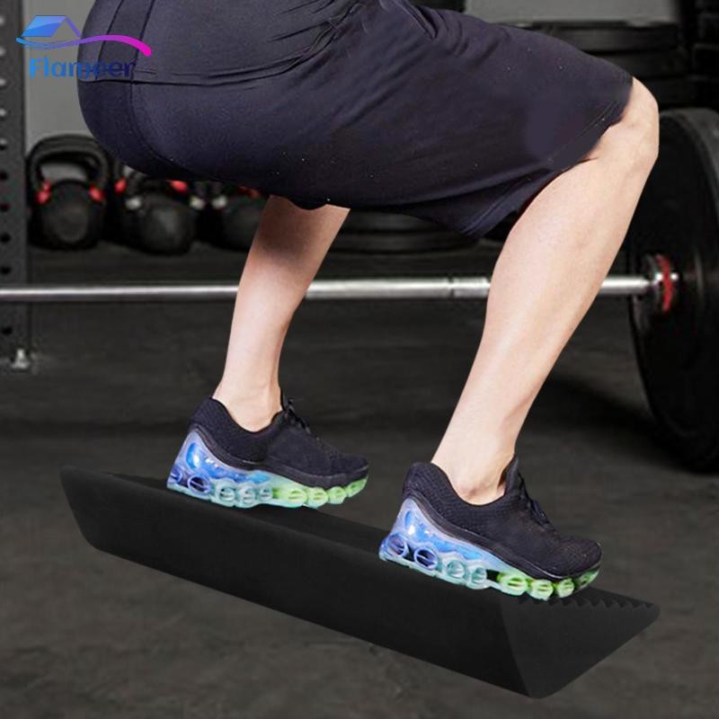 Yoga Wedge Block Gạch Yoga Cho Mắt Cá Chân Squat Kéo Dài EVA Thể Dục Chân Cáng Squat Wedge Khối Để T