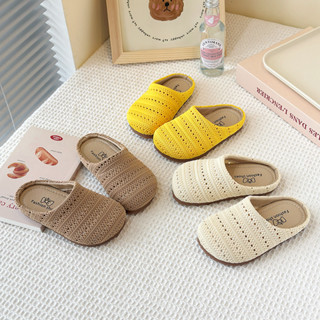 Mùa Hè 2025 Mới Cho Trẻ Em Dép Thường Ngày Cho Bé Gái Thời Trang Phong Cách Hàn Quốc Đế Mềm Chống Trơn Trượt Đa Năng Cắt Ra Giày La Mã