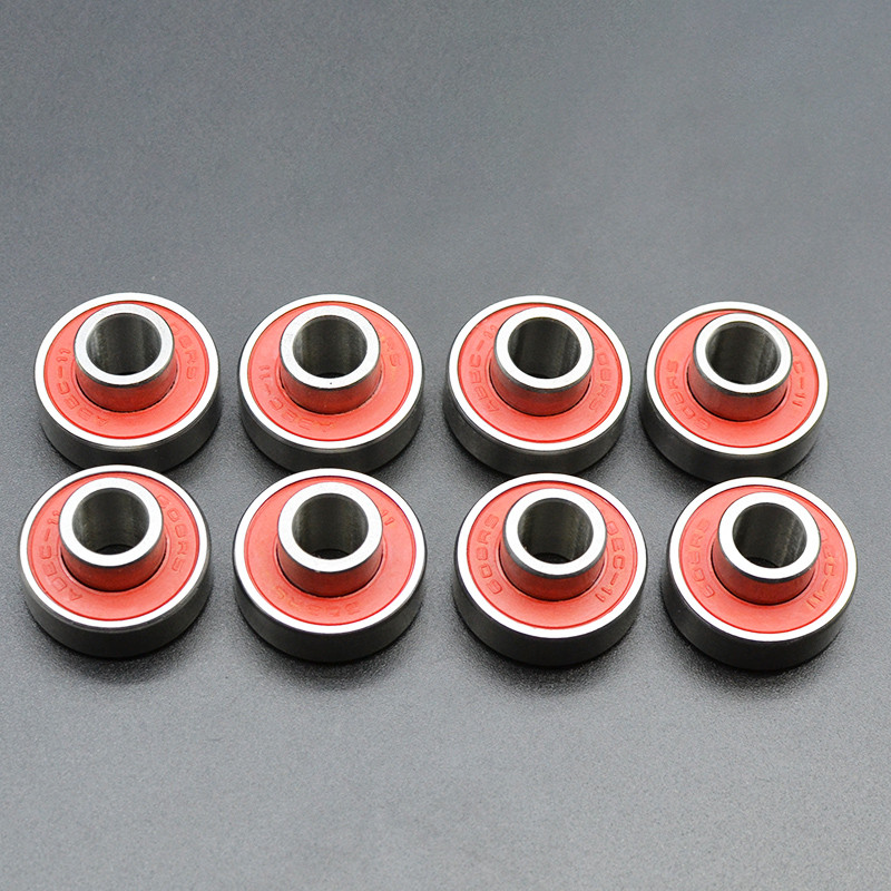8 Chiếc 608 RS Vòng Bi 8x22x7 mm ABEC-11 Tích Hợp Miếng Đệm Vòng Bi 608 Ván Trượt Dài Vòng Bi danceb