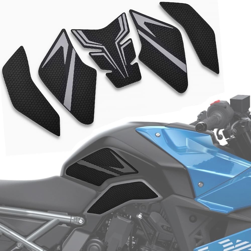 Xe Máy Bình Nhiên Liệu Lực Kéo Miếng Lót Bên Khí Đầu Gối Bảo Vệ Miếng Dán Bảo Vệ (Dành Cho Xe Suzuki