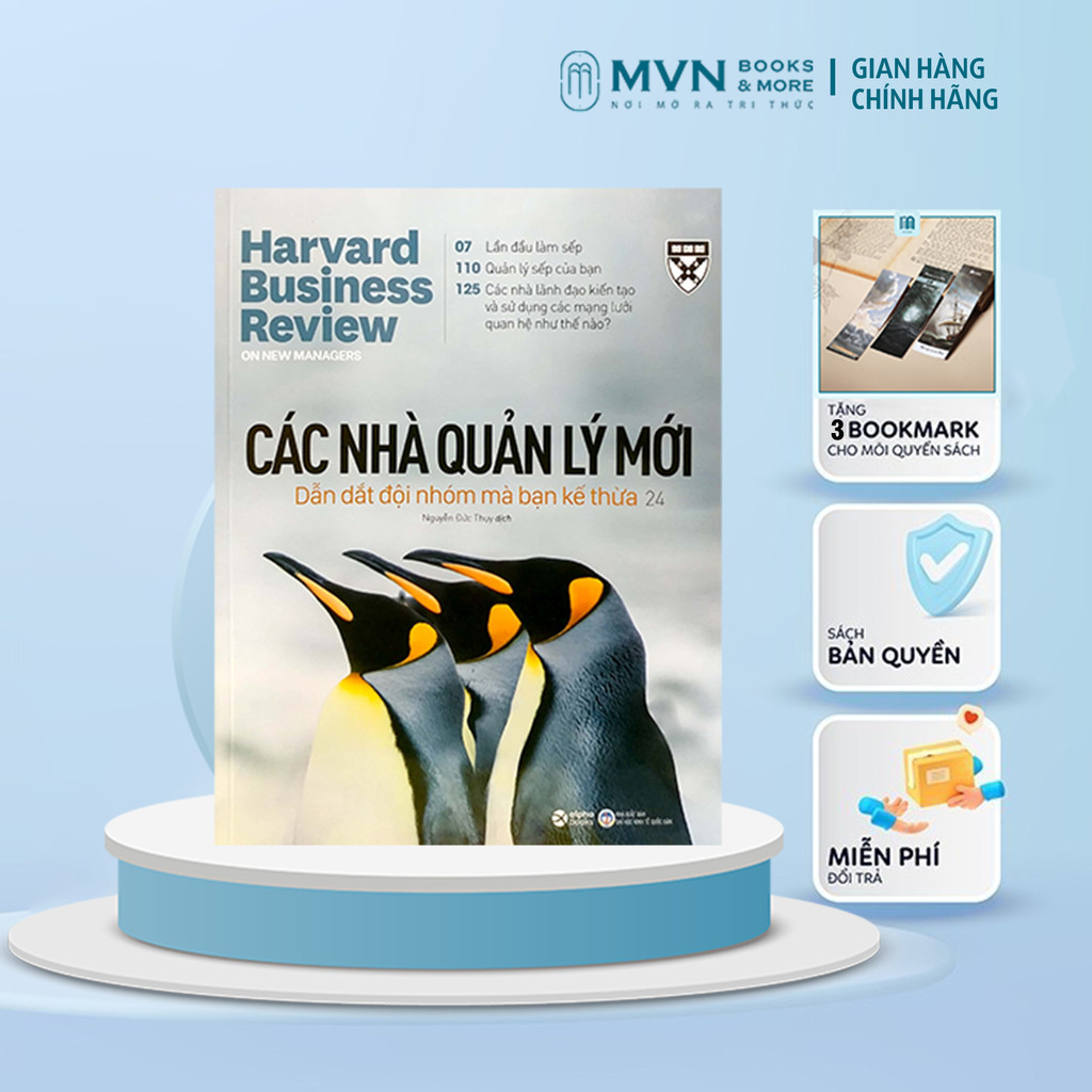 Sách - HBR OnPoint 2021: Các nhà quản lý mới 269k - Mvn Books