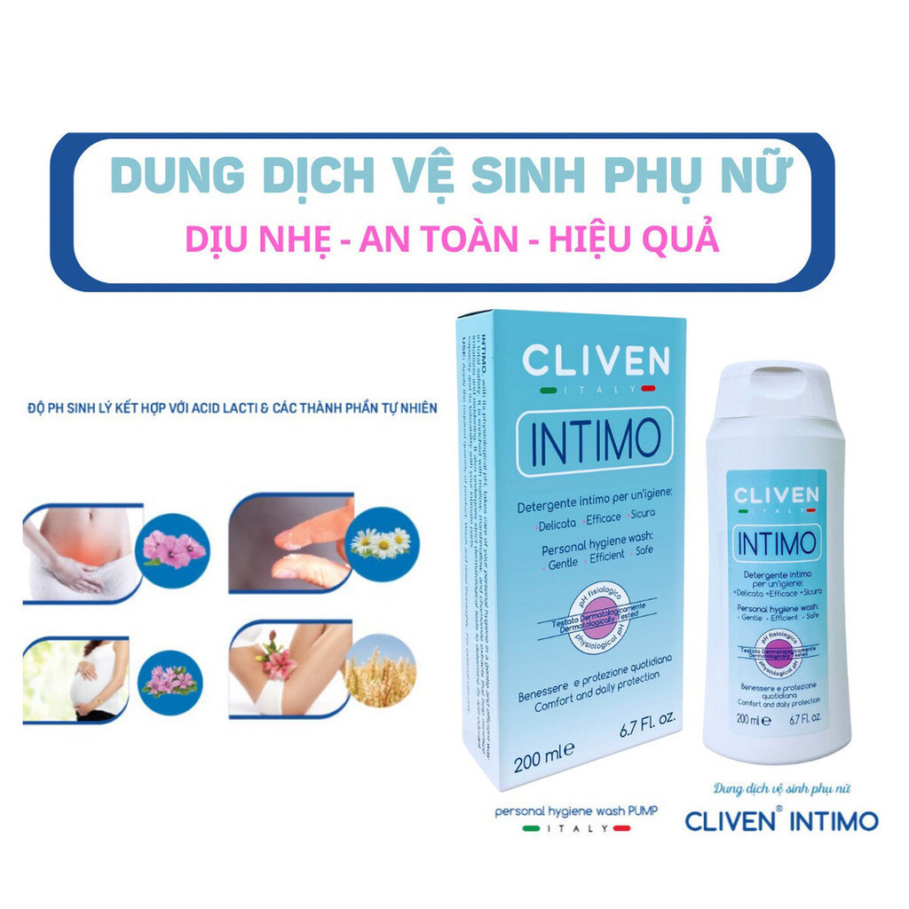 Dung Dịch Vệ Sinh Phụ Nữ Hàng Ngày Phòng Viêm, Nấm Ngứa, Giảm Mùi Hôi, Thơm Nhẹ Nhàng, Khô Thoáng Cl