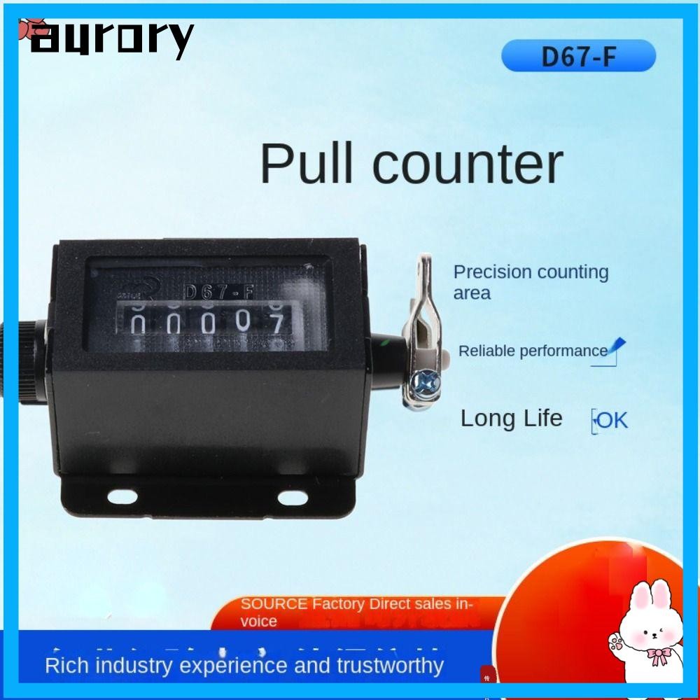 AURORY Lap Counter D67-F Lap Tracker Tally Counter Pull Counter