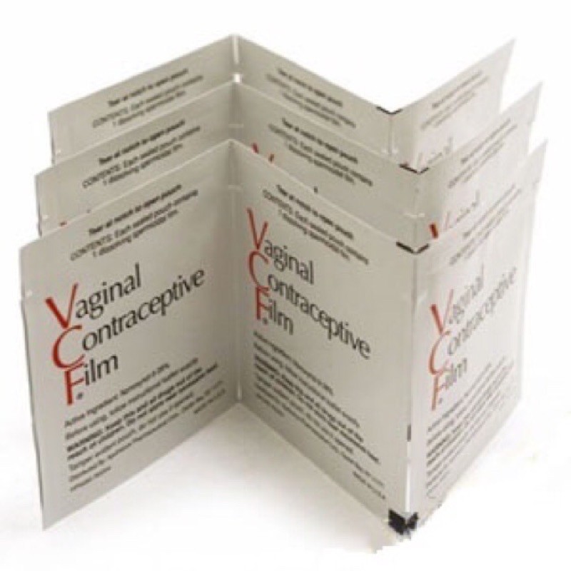 Màng film tránh thai VCF usa ( phim vcf) hộp 3 cái