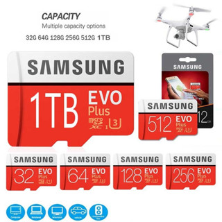 Thẻ nhớ tốc độ cao EVO Plus Thẻ nhớ 32GB 64GB 128GB 256GB 512GB 1TB mecard Micro sd Class 10 TF Thẻ Flash