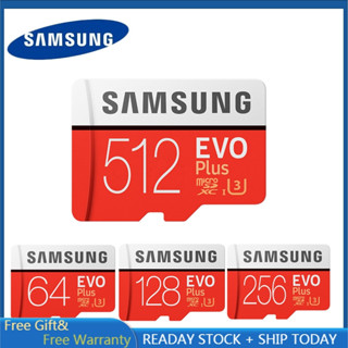 Thẻ nhớ Micro SD Samsung EVO Plus 1TB 64 / 128 / 256 / 512GB cho camera quan sát / điện thoại