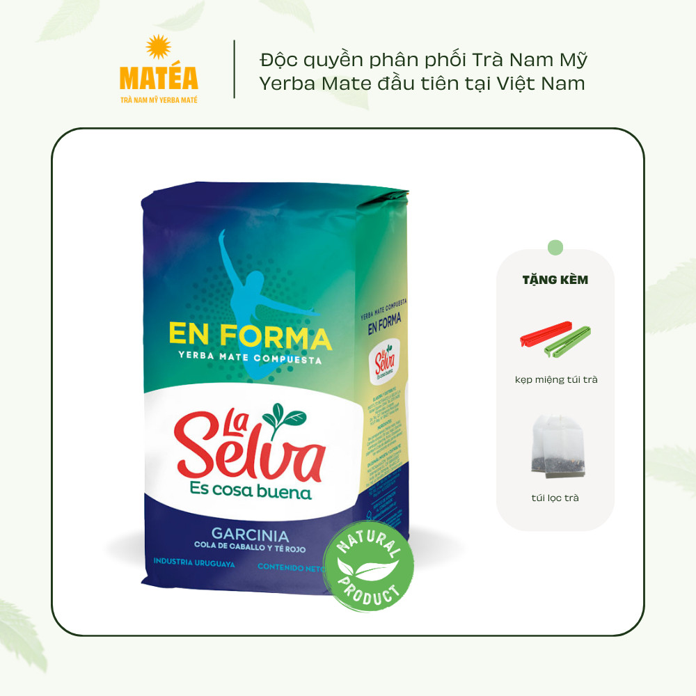 [HCM] Trà Yerba Mate LA SELVA EN FORMA 500gr  - Trà Nam Mỹ