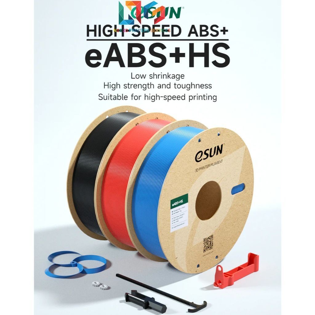 Nhựa in 3d FDM eSun eABS+HS (High Speed) dùng cho các dòng máy in 3d tốc độ cao 1kg/ Cuộn