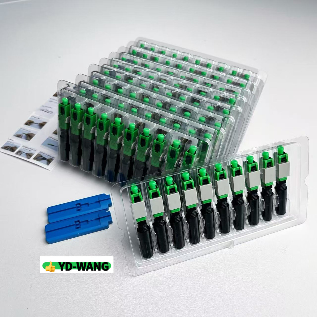SC APC FTTH Fiber Optic Fast Connector SC Connector FTTH SC APC FTTH Pre-bur Fiber Optic Quick Conne