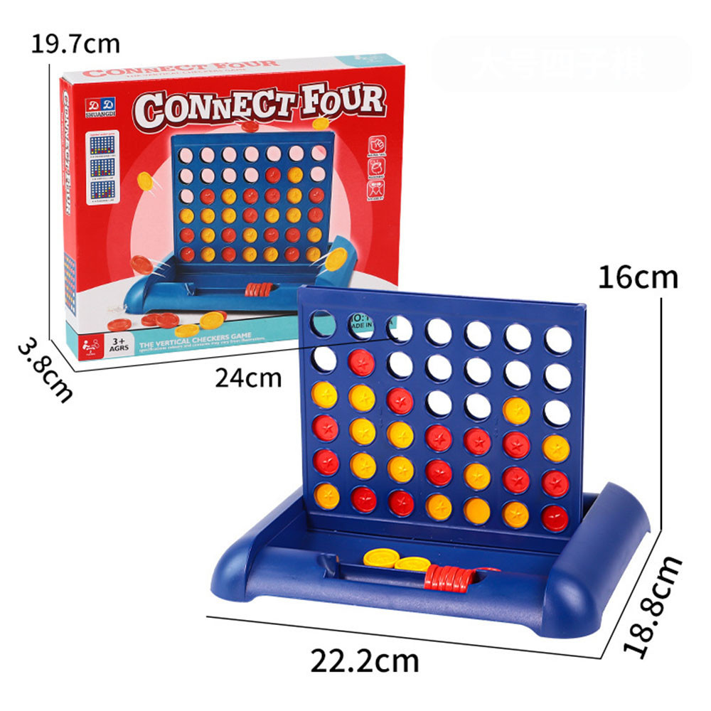 MINI Connect 4 Cờ vua bốn mảnh Trò chơi bảng trực tuyến Giáo dục Trò chơi giải trí gia đình Đồ chơi 