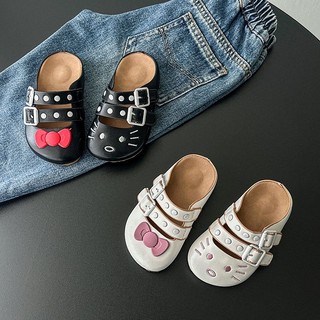 Dép Thời Trang Mới Nhất Bé Gái Birkenstock Dép Phong Cách Mùa Hè Bé Gái Mori Phong Cách Siêu Nhẹ Dép Bé Gái Dễ Thương Ngoài Trời Baotou Giày Đi Biển