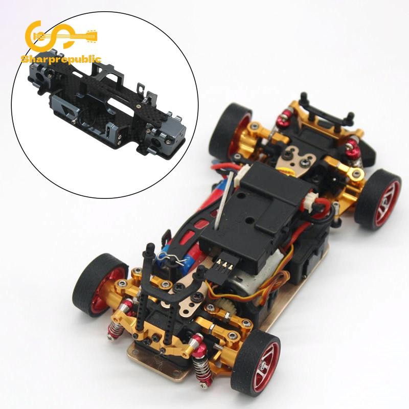 Tấm gắn động cơ hộp số khung gầm Sharprepublic cho Wltoys K989 284131 Phụ kiện cao cấp RC 1 / 28 Tha