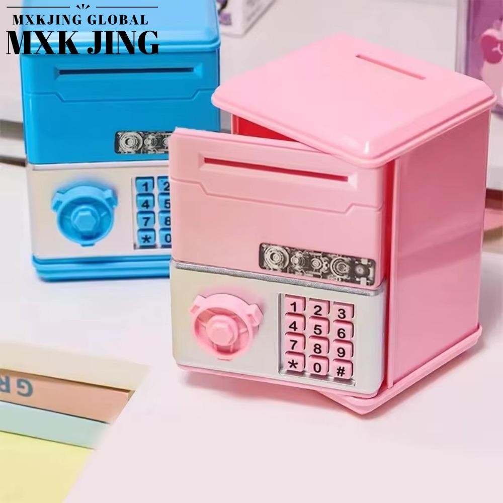 MXKJING Đồ Chơi Trẻ Em Heo Đất, Quà Tặng Trẻ Em Mini Hộp Tiền Tiết Kiệm Tiền, Mật Khẩu Đồ Chơi Tiết 
