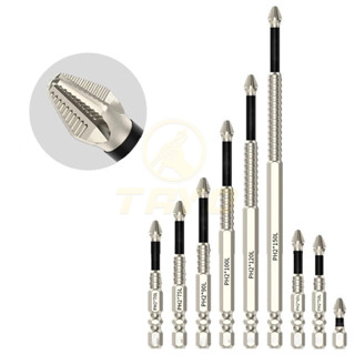 TAYO Bộ vít chống trượt K5 - Đầu có từ tính - Thép CRV - Độ cứng cao phù hợp máy vặn ốc máy khoan các loại cờ lê bền đẹp