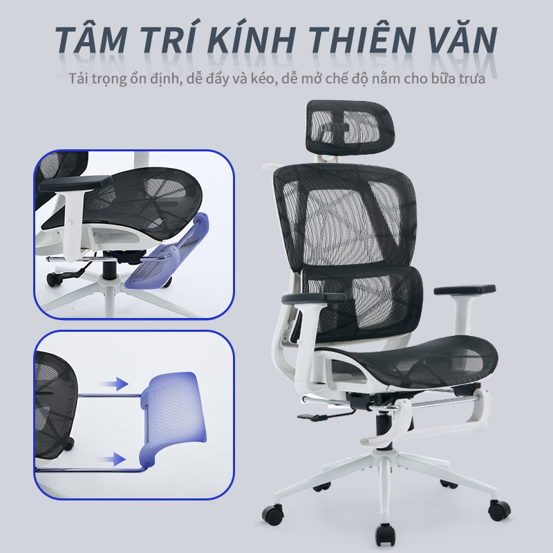 ghế công thái học ghế văn phòng ngã lưng ghế công thái học ghế xoay văn phòng office  gaming chair | BigBuy360 - bigbuy360.vn