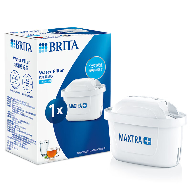 Bộ lọc nước BRITA MAXTRA phổ biến cho bình nước