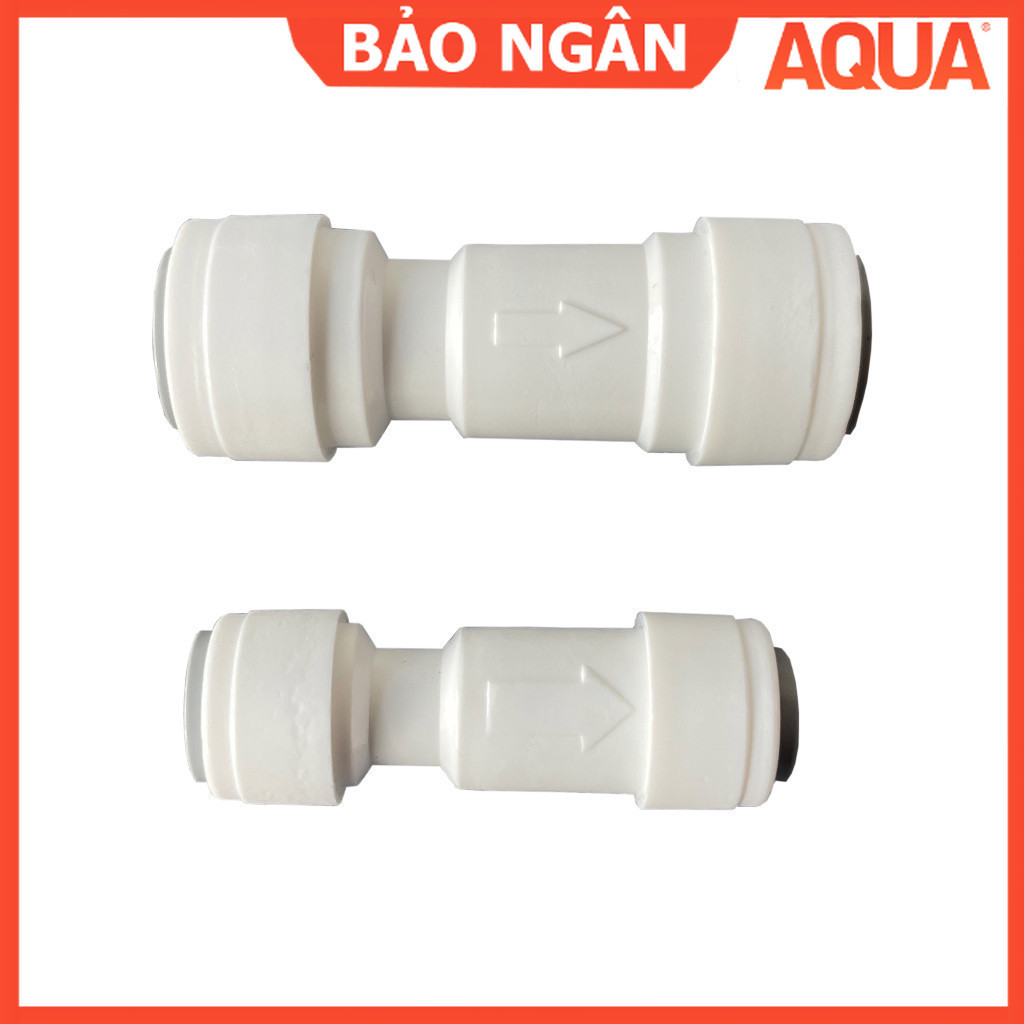 Van Một Chiều 6mm 10mm - Loại thẳng nối nhanh - Co cút máy lọc nước