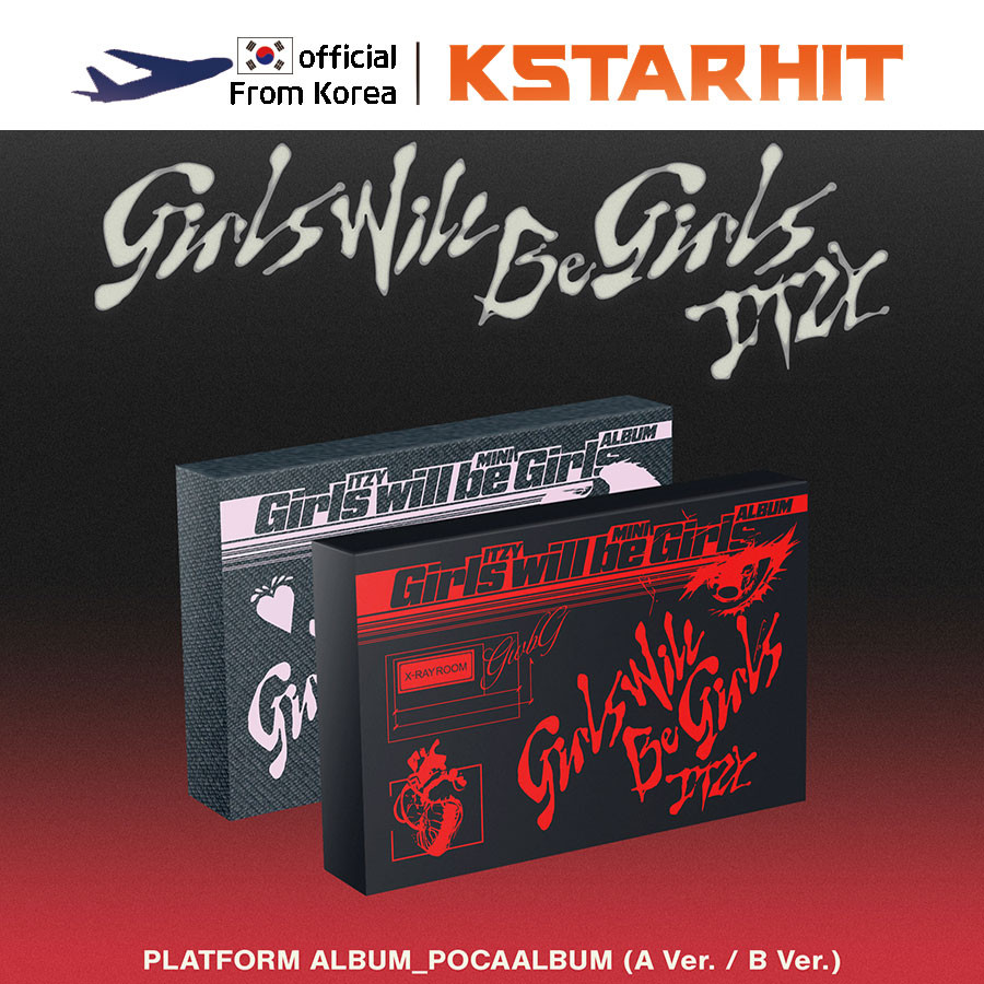(+POB/ PLATFORM_POCAALBUM Ver.) ITZY - Girls Will Be Girls (10th Mini album)