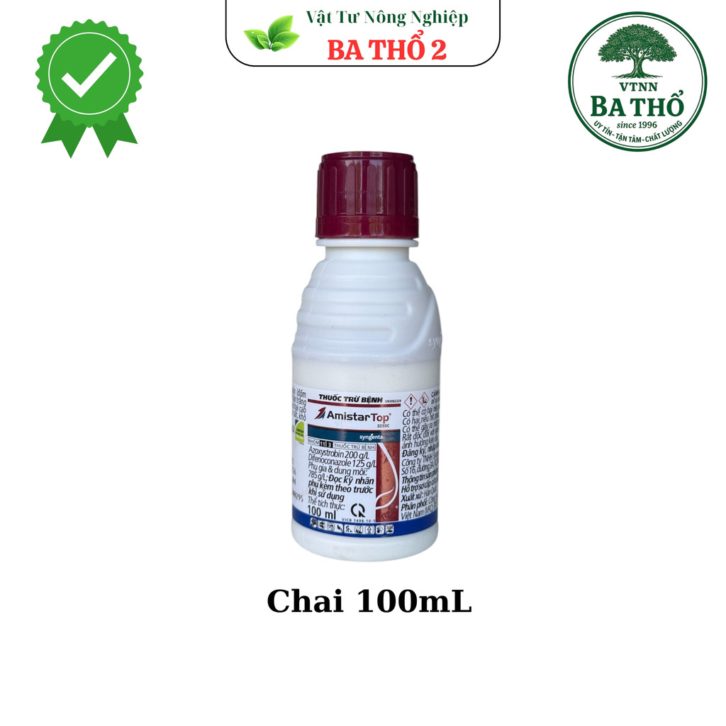 Thuốc Trừ Bệnh Cao Cấp Amistar Top 325SC 100ml (chai)
