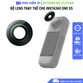Bộ thay thế lens Insta360 X5 - Insta360 X5 Replacement Lens Kit