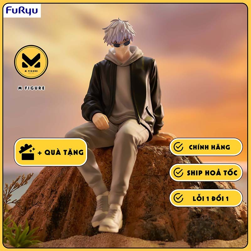 MÔ HÌNH Gojou Satoru - Jujutsu Kaisen - Noodle Stopper Figure - Ending 2 Ishou ver. (FuRyu) FIGURE C