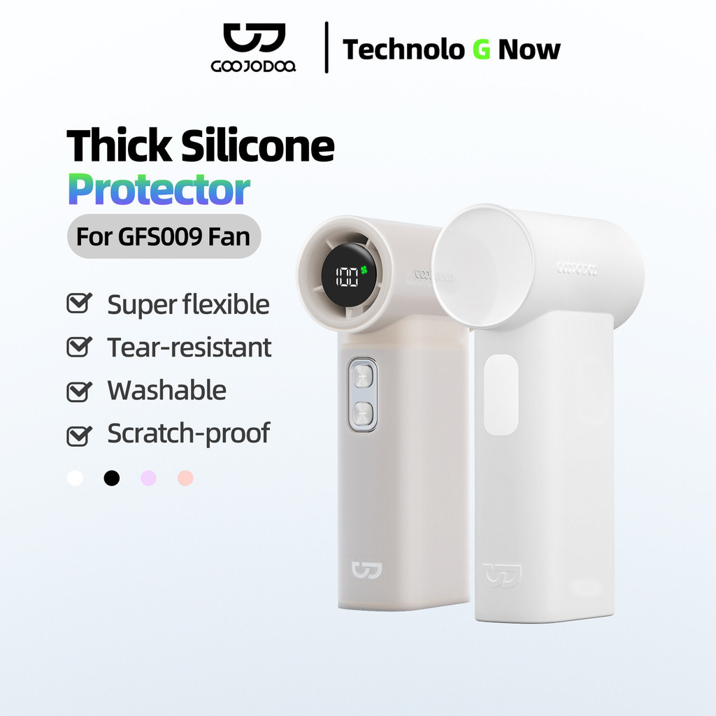 Vỏ bảo vệ quạt Mini GOOJODOQ GFS009 Vỏ bảo vệ silicon có thể giặt được