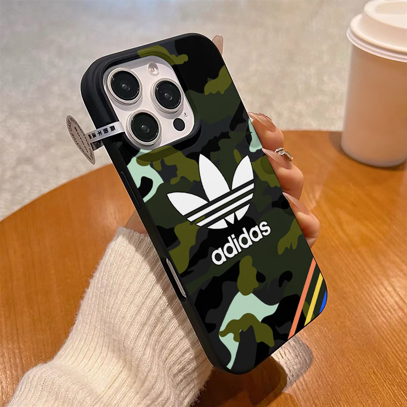 ốp lưng iPhone 11 12 13 14 15 16 Pro Max Luxury brand label anti-drop Tương thích với iPhone 11 13 1