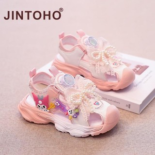 Xăng đan Công Chúa Màu Hồng Bé Gái Cổ Điển Dễ Thương Nhẹ Chống Trơn Trượt Giày