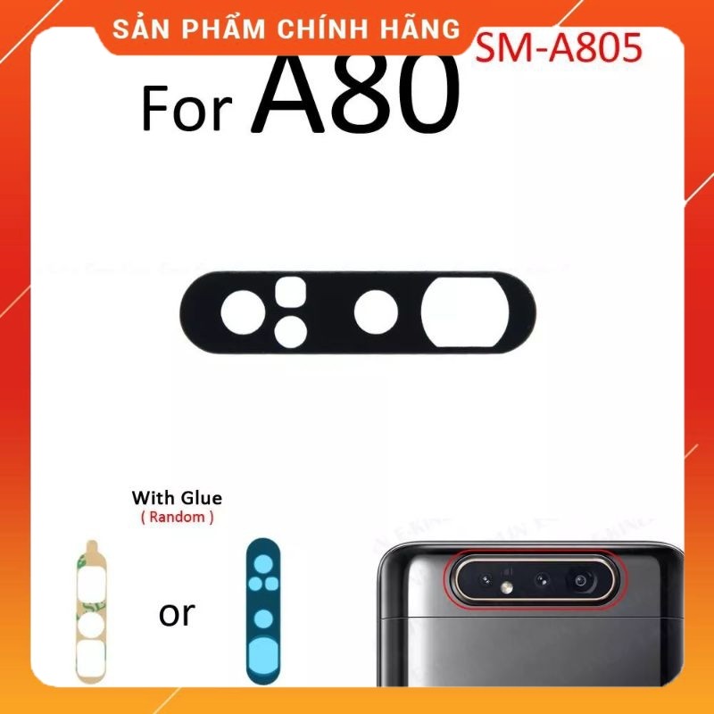 Kính Camera Samsung Galaxy A80  (Zin) ( Linh Kiện 69 )