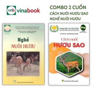 Sách - Combo 2 Cuốn - Chăn Nuôi Hươu