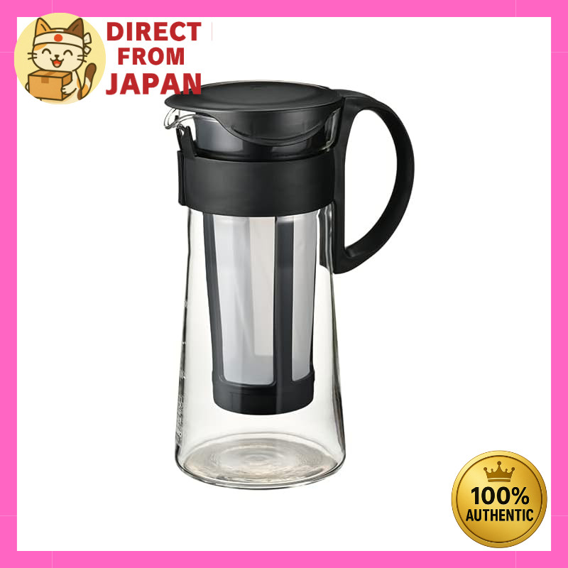HARIO Cold Brew Coffee Pot Mini Black 600mL Coffee Pitcher Made in Japan MCPN-7-B