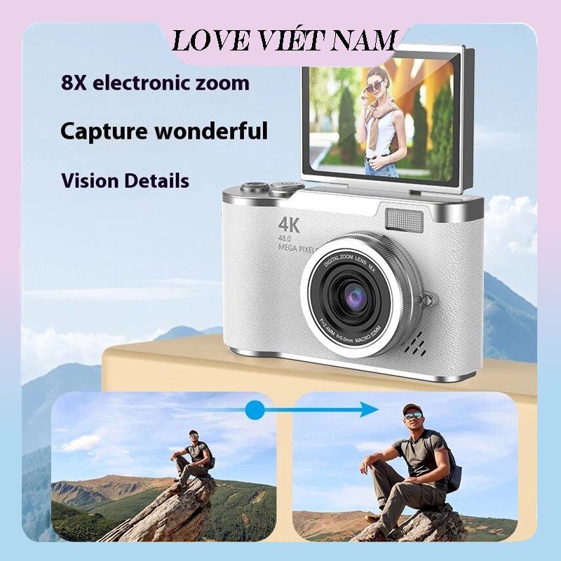 Photography màn hình CCD Digital Digital-180 °, Máy ảnh kỹ thuật số màn hình YMX 007