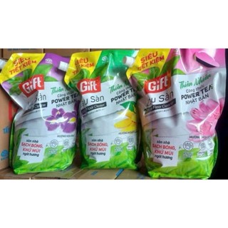  Túi Nước lau sàn GIFT 3.6 ký - Hương LAVENDER - Hương Hoa hạ Bạc hà - Hương LILY-YLang 