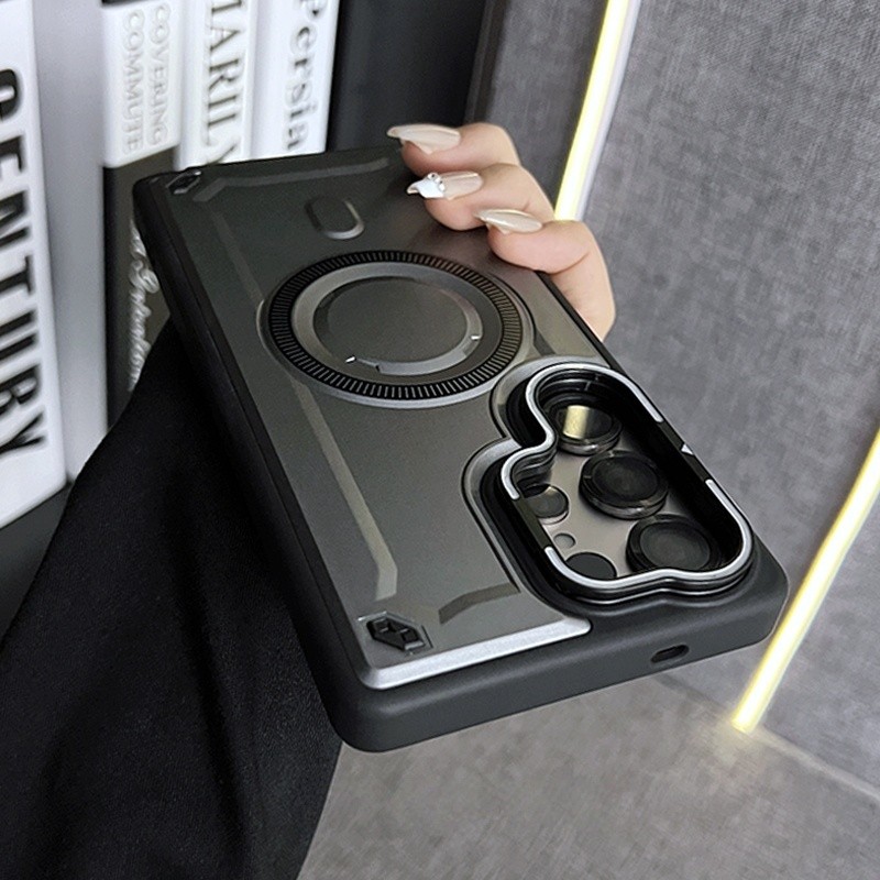 Ốp lưng điện thoại từ tính chống sốc dày mới cho Samsung Galaxy A57 A56 A37 A36 A26 S26 S25 S24 Ultr