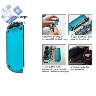 [BCVK]1 Cặp Chốt Khóa Kim Loại Tương Thích Với Nintendo Switch Joycon Joy Con good