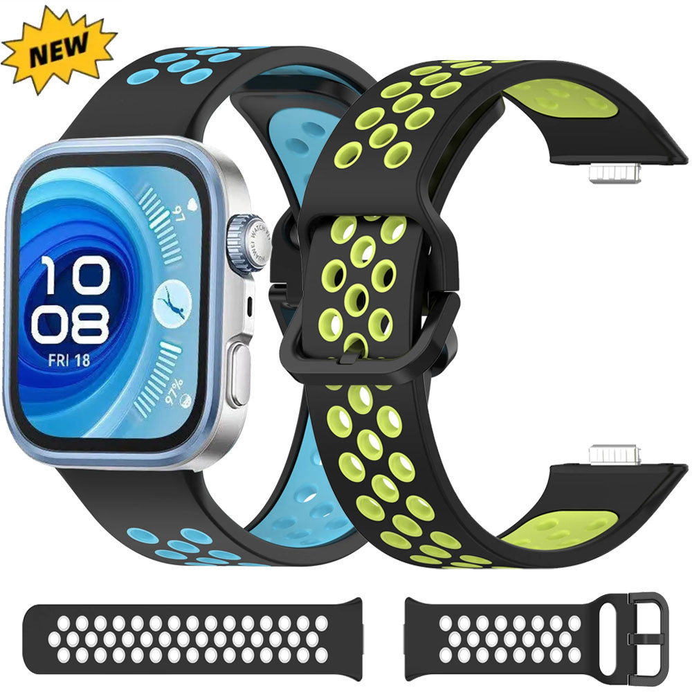 Dây đeo silicon mềm cho Huawei Watch Fit 4 / 3 Correa cho phụ kiện Huawei Watch Fit 4 Pro