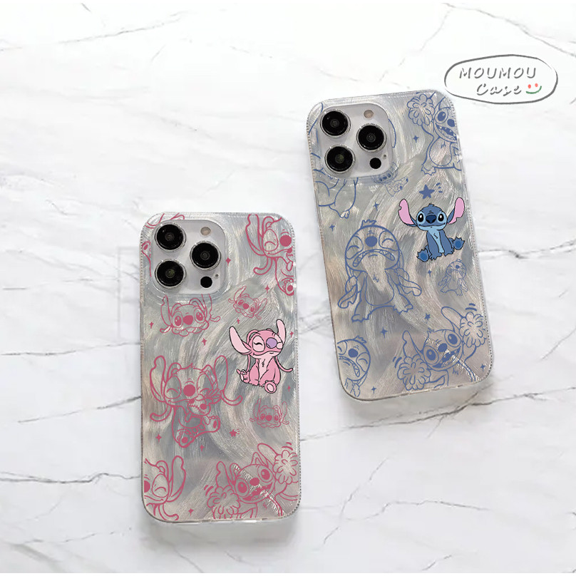 Ốp Lưng IPhone XR 11 16 13 15 14 12 Pro Max X XS Max 14 15 7 8Plus Phim Hoạt Hình Star Star Star Cặp