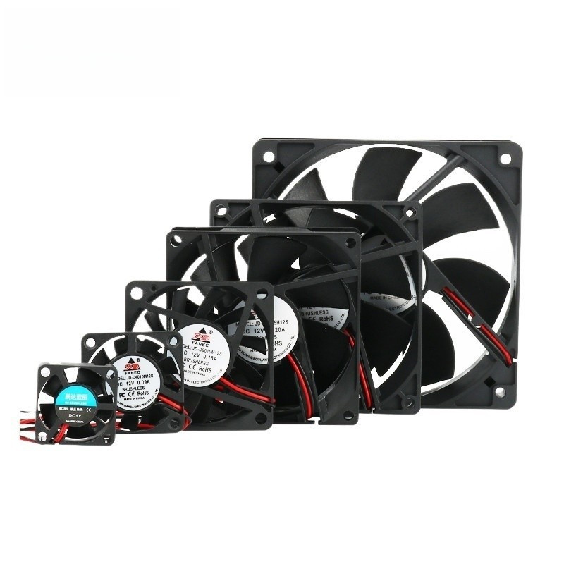 Quạt tuabin máy in 3D 4010 40x40X10 5010mm 50x50x10 2Pin Quạt làm mát không chổi than DC 12V Quạt ốn