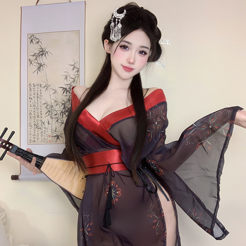 Gợi Cảm Phong Cách Nhật Bản Gợi Cảm Đồ Lót Kim Cương Đồng Phục Pure Desire Free Bộ Đồ Ngủ In Hình Nhân Vật Màu Đen Phù Hợp Với | BigBuy360 - bigbuy360.vn