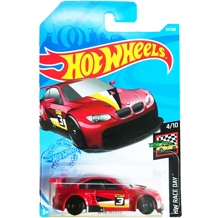 HotWheels HotWheels HotWheels BMW M3 GT2 Racing Red / Phiên bản đầu tiên BMW M3 GT2 57 21B
