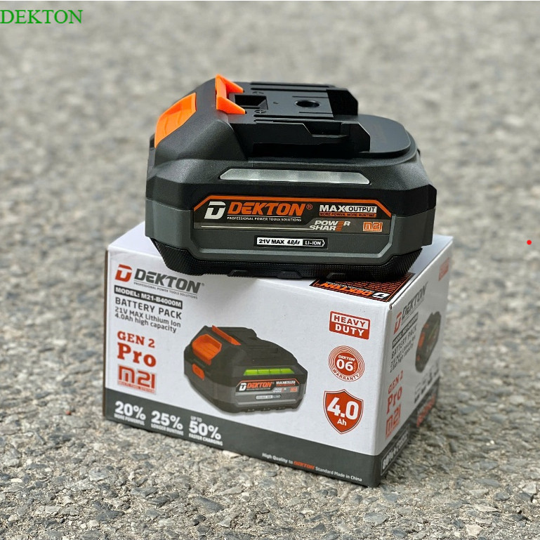 Pin 21v M21 Dekton, chân pin phổ thông Makita, M21-B4015PRO , M21-B4000M, Dekon giá gốc