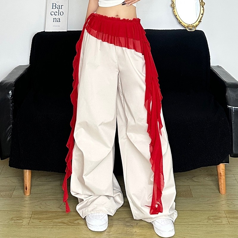 Klalien Thời Trang Eo Phụ Kiện Không Đều Xếp Chồng Xù Ruy Băng Màu Đơn Giản Đa Năng Gợi Cảm Thường Ngày Mùa Hè Mới Nữ