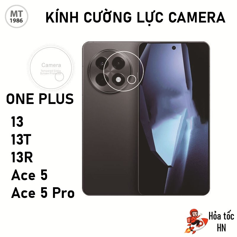 Kính Cường Lực CAMERA Oneplus 13/  Oneplus 13T/ Oneplus ACE 5/ ACE 5 PRO/ Trong Suốt Bám Dính Tốt, B