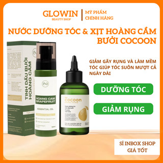 Xịt Bưởi Hoàng Cầm Cocoon Xịt Bưởi Dưỡng Tóc CoCoon Thuần Chay Giảm Gãy Rụng Dưỡng Tóc Suôn Mượt  - Glowin Beauty