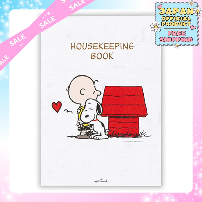 Snoopy Budget Book for Household Management｜Japan Official