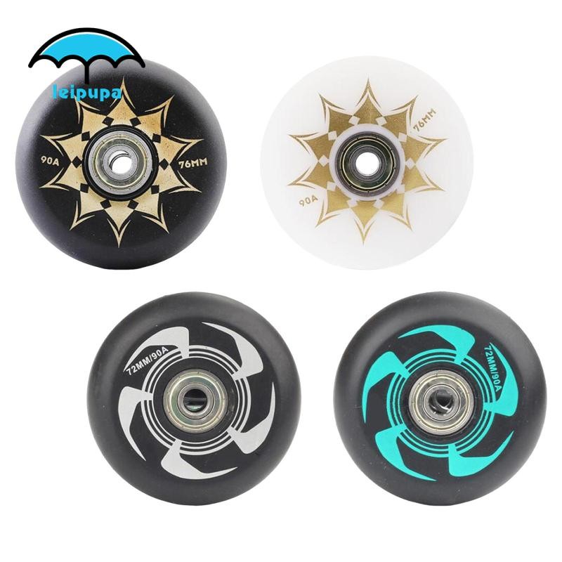 Bánh xe trượt patin leipupa 76 với sửa chữa vòng bi ABEC 9 90A bánh xe trượt patin cho