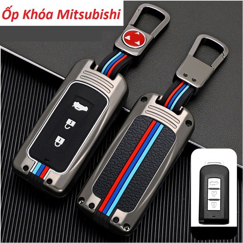 Ốp Khóa Thê Thao - Ốp chìa khóa xe Xpander, Attrage, Mirage, mãu M03, kiểu dáng thể thao -saigon car